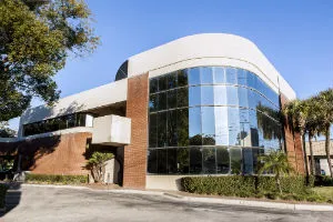 A picture of the outside of the Orlando office location